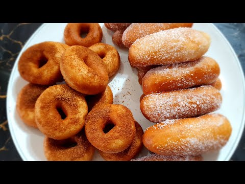 Long John and Sugar Donut | Easy Home Baking and Cooking