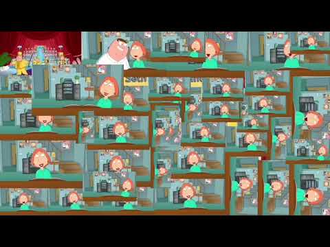 Family Guy intro but anytime a new character comes on screen another intro plays
