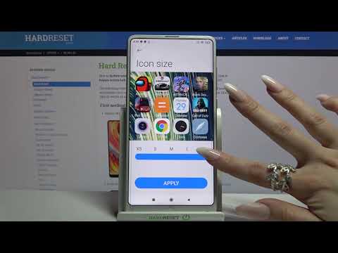 How to Change Icon Size on XIAOMI Mi Mix 2S – Resize Icons