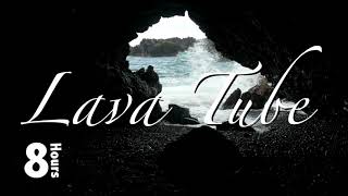 Sleep, relax or meditate to the sound of the ocean as waves enter this lava tube.