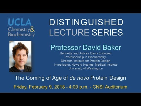 Winter 2018 Distinguished Lecture by Prof. David Baker