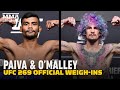 UFC 269 Weigh-Ins: Sean O'Malley, Raulian Paiva Make Weight | UFC 269 | MMA Fighting