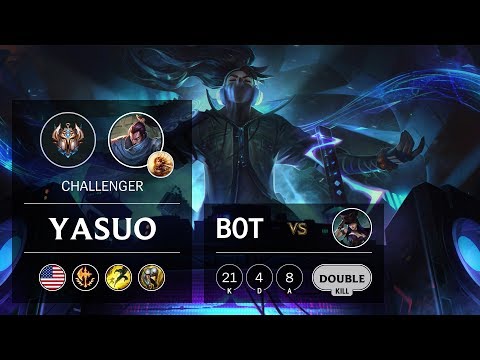 Yasuo Bot vs Caitlyn - NA Challenger Patch 9.24