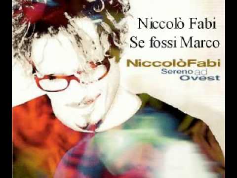 Niccolò Fabi - Se fossi Marco, dall'album 