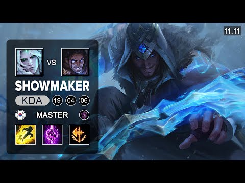 DK Showmaker Sylas Mid vs Viego - KR Master Patch 11.11