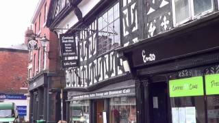 preview picture of video 'NANTWICH,Cheshire,UK,City-Walk,Beautiful historic&market town (HD)+++++++++++++++++++'