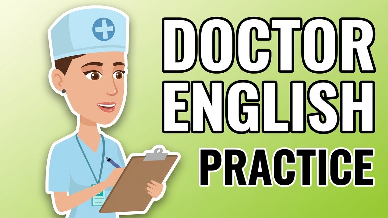 Describing SYMPTOMS to a doctor | English Learning | Listening
