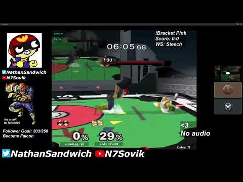 Melee analysis with Bob$ (Nathan vs Steech Pink)