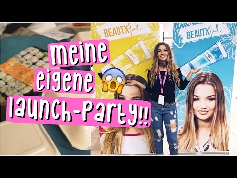 MEIN EIGENES LAUNCH EVENT UND SUSHI DATE | BeautxVlogs