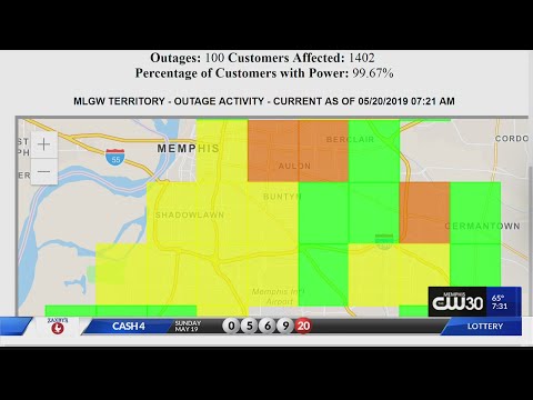 Mlgw Outage Map Memphis