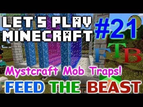 KingDaddyDMAC - Let's Play Minecraft Hermitcraft FTB Ep. 21 - Mystcraft Mob Traps!