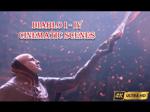 Diablo 1-4 All Cinematic Scenes | Full Compilation High Quality 4k