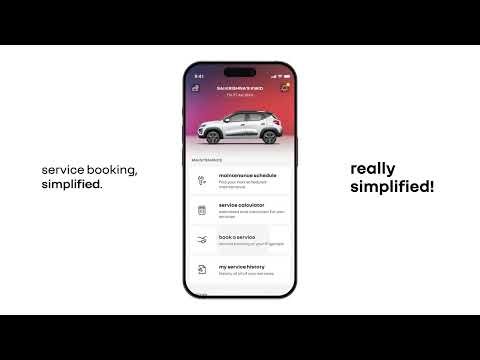 Service booking feature