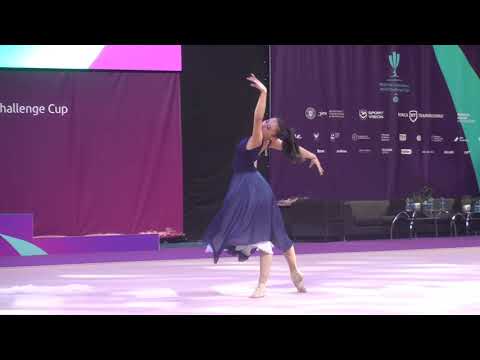 Aidana Shakenova KAZ Gala Show World Challenge Cup Cluj 25 August 2019