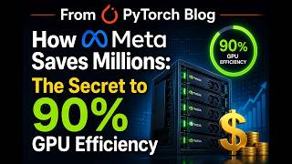 From PyTorch Blog - How Meta Saves Millions: The Secret to 90% GPU Eff