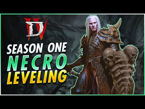 Season One Best Necromancer Leveling Build To BLAST With - Diablo 4