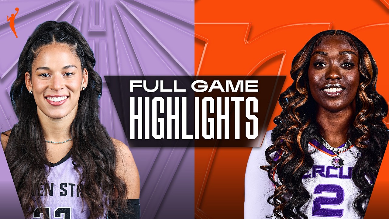 7월30일 콜든스테이트 피닉스 WNBA 하이라이트