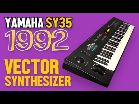 Yamaha SY35 1992-1994 - Matte black image 2
