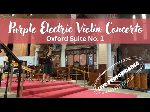 Purple Electric Violin Concerto (Ed Alleyne-Johnson) || Live Looping Performance || Katisha Adelaide