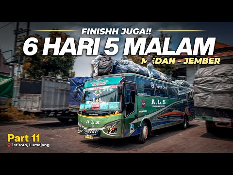 EP. 32: Gokil, Bus Ini Langsung Putar Balik! 6 Hari 5 Malam Naik Bus Non Toilet Terjauh di Indonesia