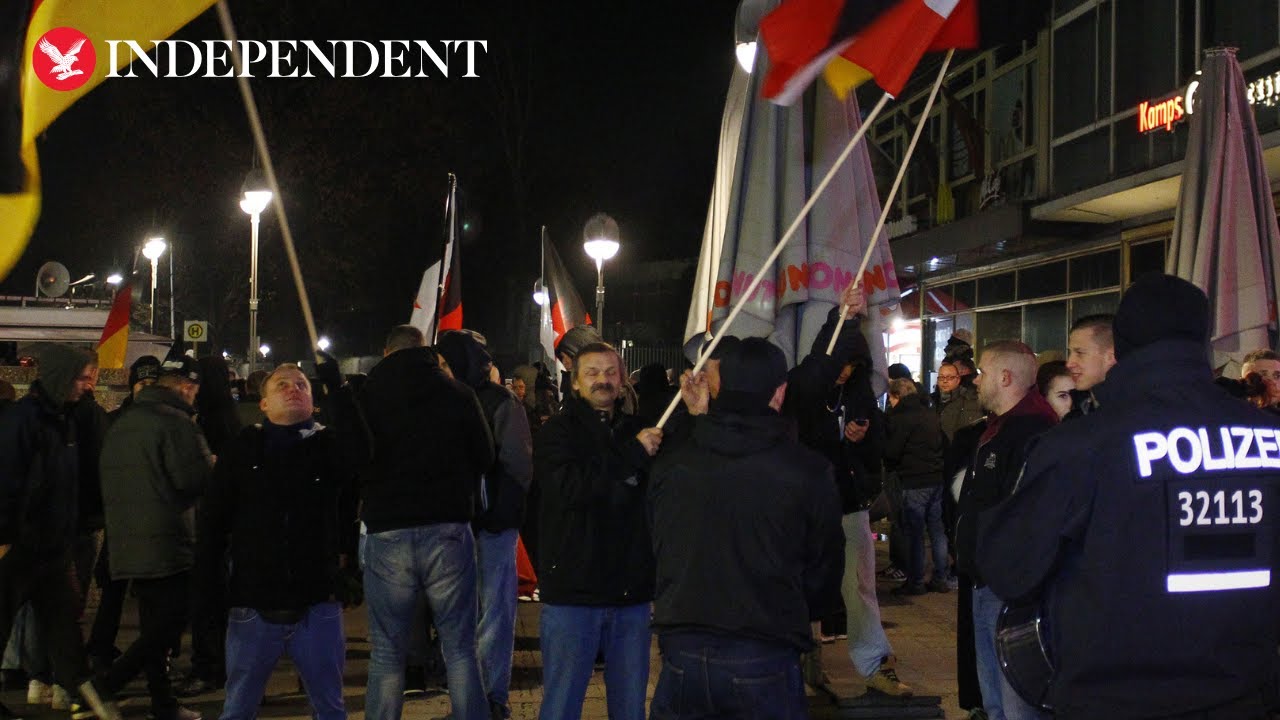 Far-right protesters rally in Magdeburg after German Christmas market attack