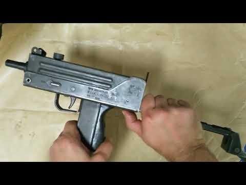 How to Disassemble the  Ingram MAC-10 (Military Armament Corporation), 9 mm Parabellum