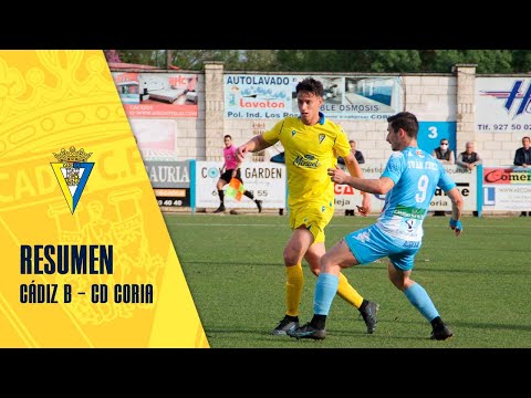 Resumen J29 CD Coria 3-2 Cádiz B