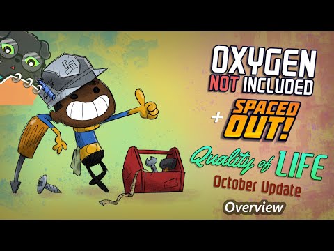 October 2023 Quality of Life Update Overview for Oxygen Not Included