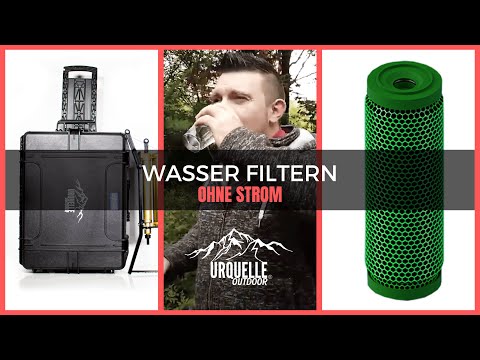 Ein effektiver Outdoor Wasserfilter im Detail #01 | Die Aktivkohle Filtereinheit