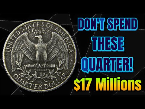TOP 10 SILVER WASHINGTON QUARTERS THAT COULD MAKE YOU A FORTUNE! VALUABLE QUARTERS TO LOOK FOR!