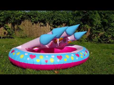 Thermal expansion of air.