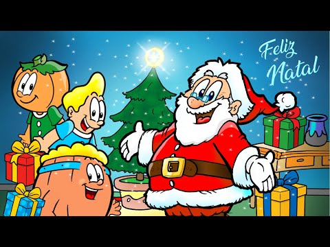 The Best Christmas Adventures from the Nossa Turma Comic Book! - Barril, Rafa, Cabeção and Ricard...