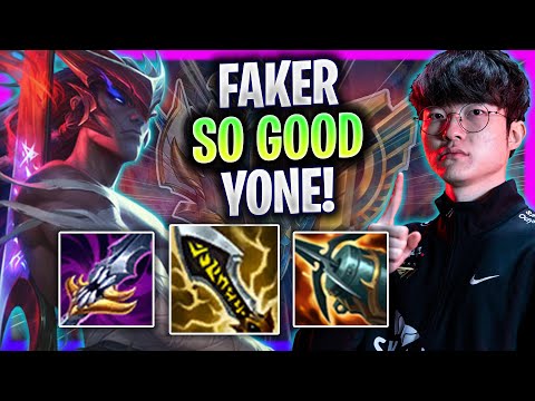 FAKER IS SO GOOD WITH YONE! - T1 Faker Plays Yone Mid vs Akali! | Season 2023