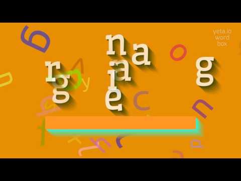 GRAINAGE - How to pronounce it?