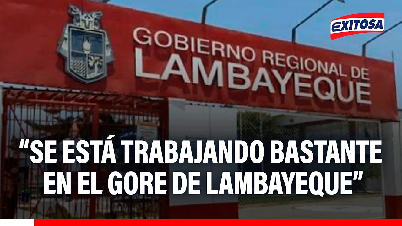 🔴🔵 GORE Lambayeque sigue trabajando en la llegada del papa León XIV, indica el presidente Balcázar