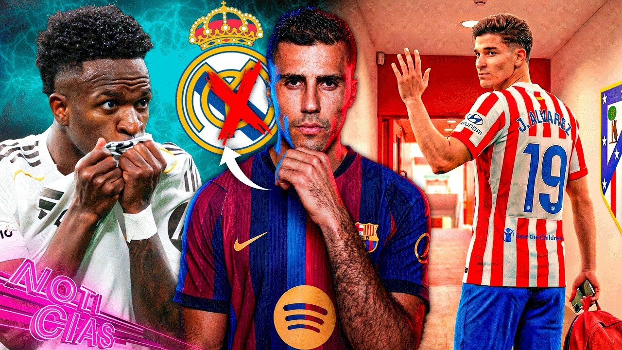 Rodri al Barça, así lo “perdió” el Madrid | Oficial: Vini se queda | “Julián hará todo para salir”