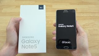 Video thumbnail for Samsung Galaxy Note 5 Unboxing! by wwjoshdew