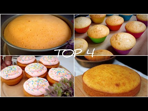 Los 4 Mejores y Más Fáciles Postres de Bizcocho | 2026