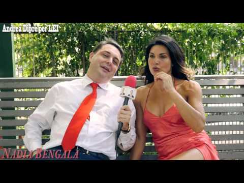 Miss Italy Nadia Bengala met by Andrea Diprè