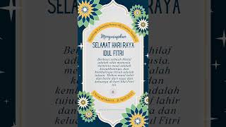 Download lagu Contoh Ucapan Selamat Hari Raya Idul Fitri Versi 1 mp3