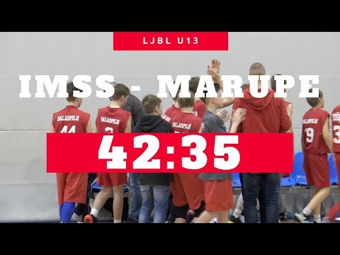 LJBL U-13 IMSS 2005 - Mārupes SC 2005 [31.03.2018.]