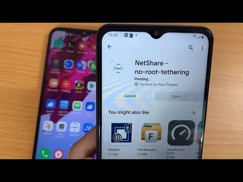 How to share wifi from phone to phone on Android | NetShare (no-root-tethering)