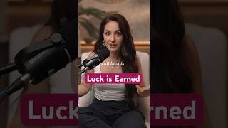 Luck isn’t random; it’s earned.
