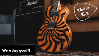 Video thumbnail for Guitar Talk - Epiphone Zakk Wylde Buzzsaw Les Paul Custom Review by Guitar Talk
