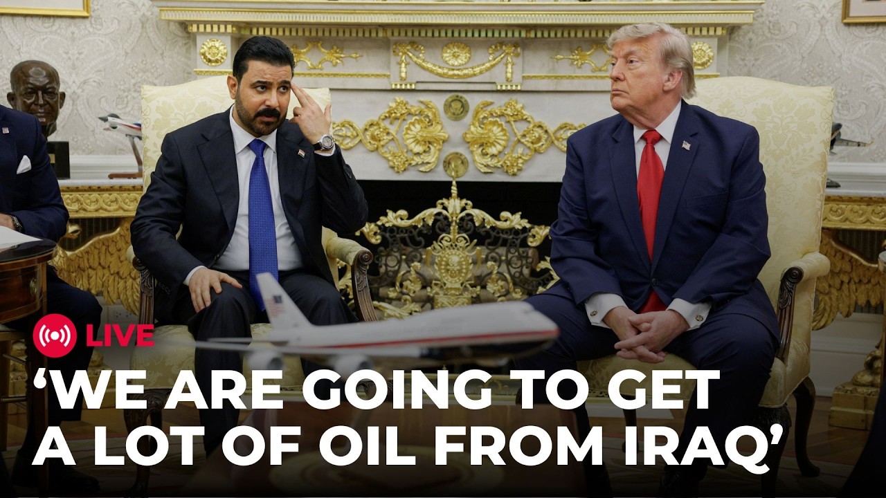LIVE: US President Donald Trump Holds Joint Presser with Iraq PM Ali al-Zaidi