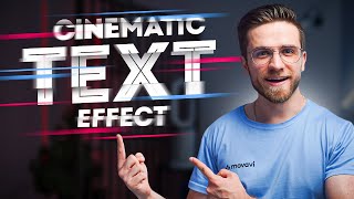 CINEMATIC TEXT IN 1 CLICK! - How to Add Text to Video?