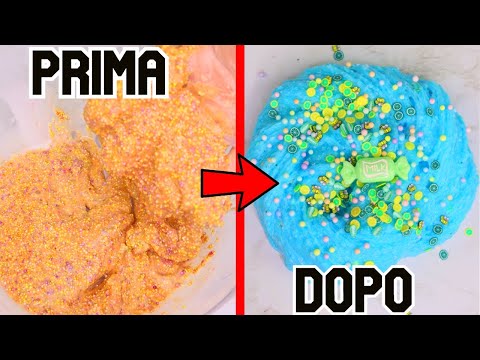MODIFICO SLIME VECCHI di 5 ANNI! con la RUOTA MISTERIOSA! Ci riuscirò
