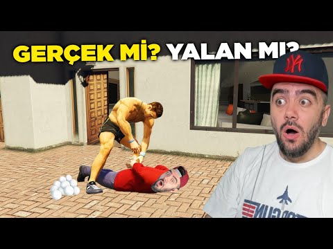 KANLI EVDEN ADAM ÇIKTI ❄️ KAR TOPU ATTIM BENI TUTTUKLADI  - GTA 5 MODS