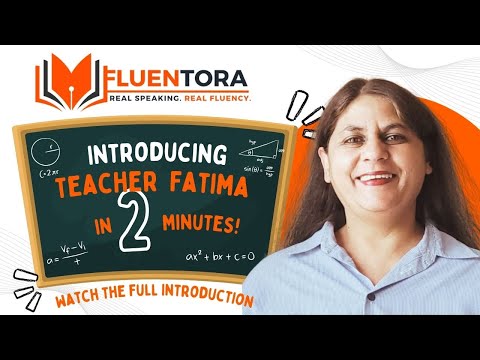 Introducing Teacher "Fatima Asfan"