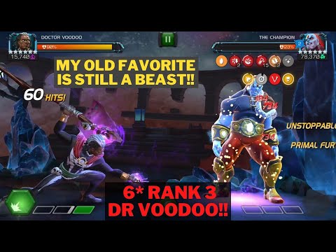 DR VOODOO - MY OLD FAVORITE CHAMP GOES TO RANK 3, STILL A BEAST!!